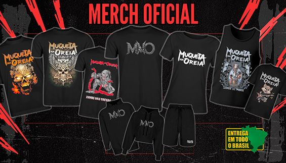 Merchandising - Camisetas, CDs, Adesivos - Visite nossa Loja Virtual